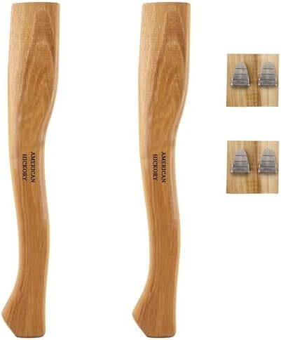 2 pack American Hickory Axe handle repla...