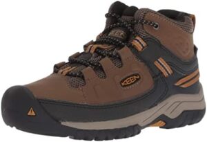 KEEN Boy's Targhee Mid Height Waterproof Hiking Boots