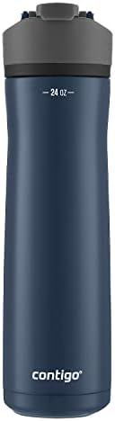 Contigo Cortland Chill 2.0 Stainless Steel Water Bottle with AUTOSEAL Lid, 24oz., Blueberry