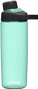 CamelBak Chute Mag BPA Free Water Bottle with Tritan Renew - Magnetic Cap Stows While Drinking, 20oz, Coastal