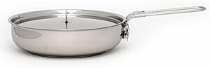 The Pathfinder School Stainless Steel Folding Skillet and Lid