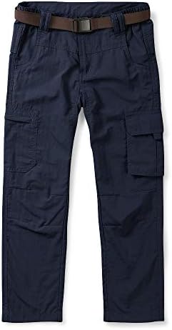 Boy's Hiking Pants Quick Dry Lightweight Climbing Camping Fishing Trousers