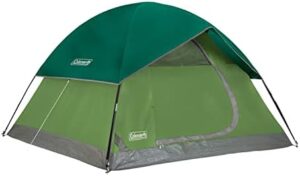 Coleman Sundome Camping Tent, 2/3/4/6 Person Dome Tent with Snag-Free Poles for Easy Setup in Under 10 Mins, Included Rainfly Blocks Wind & Rain, Tent for Camping, Festivals, Backyard, Sleepovers