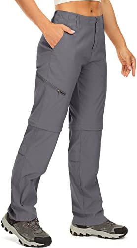 Women's Hiking Pants Convertible Lightweight Quick Dry Outdoor Travel Camping Safari Pants