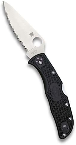 Spyderco Endela Lightweight Knife with 3.41" VG-10 Stainless Steel Blade and Durable FRN Handle - SpyderEdge - C243SBK