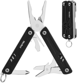 NexTool Keychain Multitool, 9 in 1 Mini Multitool with Needle Nose Pliers, Scissors, SIM Extractor and Screwdrivers for Travel, EDC, TSA Approved Multitool, Bladeless Small Multitool(Mini Sailor Lite)