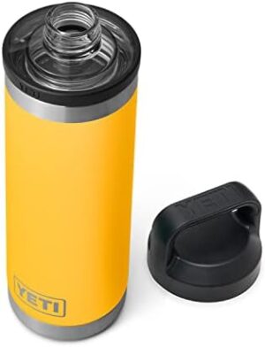 YETI Rambler 18 oz Bottle, Vacuum Insulated, Stainless Steel with Chug Cap