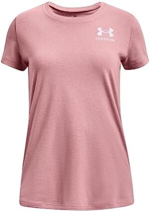 Under Armour Girls' Freedom Flag T-shirt