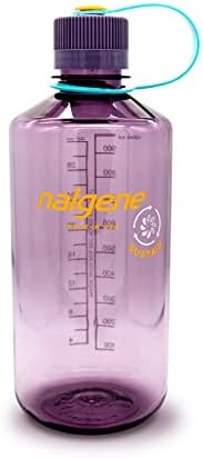 Nalgene Sustain Tritan BPA-Free Water Bottle Made with Material Derived from 50% Plastic Waste, 32 OZ, Narrow Mouth