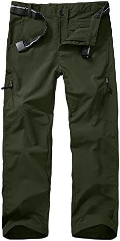 Kids' Cargo Pants, Youth Boys' Hiking Casual Outdoor Quick Dry Boy Scout Uniform Pants