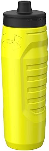 Under Armour Sideline Squeeze Water Bottle, Designed with Quick-Shot Lid, Quick & Easy Hydration, 32 oz