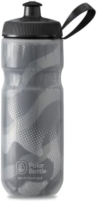 Polar Bottle Sport Insulated Water Bottle - Leak Proof Water Bottles Keep Water Cooler 2X Longer Than a Regular Reusable Water Bottle -BPA-Free, Sport & Bike Squeeze Bottle with Handle