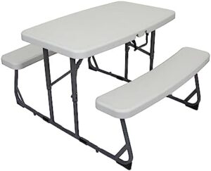 Stansport Compact Kids Picnic Table (G-940), White