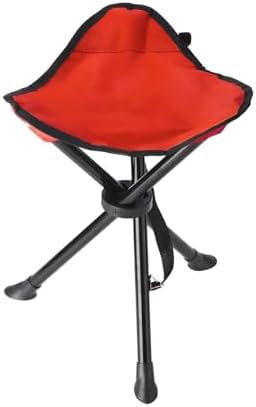 Folding Camping Stool,16.53" Folding Chairs,Tripod Seat,Outdoor Travel Tall Chair for Camp Walk Hunt Hik Fish Mountaineering Picnic Beach Garden Lawn.