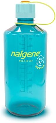 Nalgene Sustain Tritan BPA-Free Water Bottle Made with Material Derived from 50% Plastic Waste, 32 OZ, Narrow Mouth