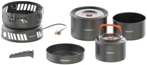 Fire Maple Versatile Outdoor Cooking Set – High-Efficiency 3KW Portable Stove with Aluminum, Stainless Steel & Copper Pots – Compact & Durable Camping Cookware Compatible with Alcohol & Gas Stoves