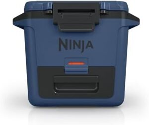 Ninja FB131BL FrostVault 30qt Hard Cooler with Dry Zone, Integrated Fridge-Temp Dry Storage Drawer, Premium Heavy-Duty Insulated Cooler, Keeps Ice for Days, Lakeshore Blue