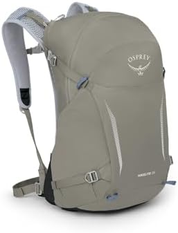 Osprey Hikelite 26L Unisex Hiking Backpack, Tan Concrete, One Size