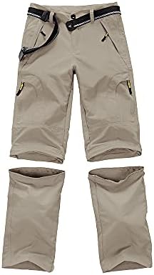 Boys Cargo Pants Kids' Hiking Quick Dry Lightweight Convertible Youth Waterproof Outdoor Camping Fishing Scout Pants