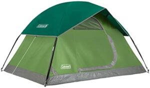 Coleman Sundome Camping Tent, 2/3/4/6 Person Dome Tent with Snag-Free Poles for Easy Setup in Under 10 Mins, Included Rainfly Blocks Wind & Rain, Tent for Camping, Festivals, Backyard, Sleepovers