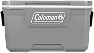 Coleman 316 Series Insulated Portable Cooler with Heavy Duty Handles, Leak-Proof Outdoor Hard Cooler Keeps Ice for up to 5 Days, Great for Beach, Camping, Tailgating, Sports, & More