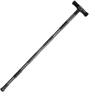 aiGear Premium Walking Hiking Stick CNC Machined Outdoor Trekking Poles Color Black