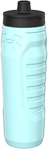 Under Armour Sideline Squeeze Water Bottle, Designed with Quick-Shot Lid, Quick & Easy Hydration, 32 oz