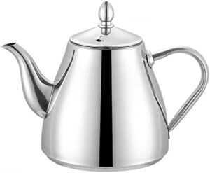 SANQIAHOME Stainless Steel Teapot Coffee Servers 1200ml