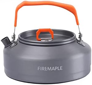 Fire-Maple Feast T3 Camping Kettle | 0.8 Liter Lightweight | Portable Teapot Aluminum for hiking camping