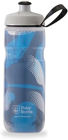 Polar Bottle Sport Insulated Water Bottle - Leak Proof Water Bottles Keep Water Cooler 2X Longer Than a Regular Reusable Water Bottle -BPA-Free, Sport & Bike Squeeze Bottle with Handle