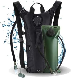 Hydration Backpack for Hiking-Water Hydration Backpack with 3L/2L Water Bladder-Lightweight Waterproof Water Backpack for Hiking Running Biking Camping Cycling