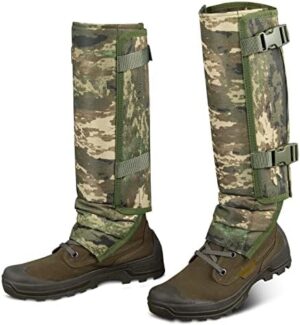 Snake Guard Snake Gaiters, Waterproof Snake Chaps for Lower Legs, Snake Bite Proof Guardz Gaiters, Adjustable Size