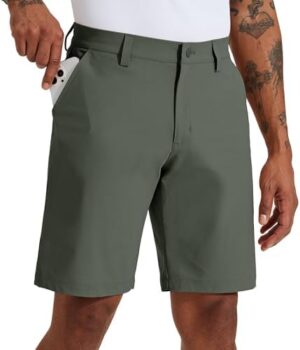 Willit Men's Golf Shorts Stretch Work Dress Shorts Quick Dry Hiking Athletic Casual Shorts with Pockets 10"