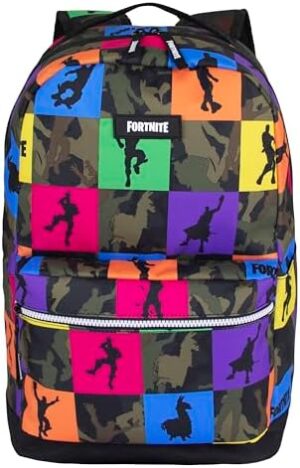 FORTNITE unisex adult Multiplier Backpacks, Camo, One Size US