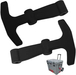 2 Pack Replacement Cooler Lid Latches Fits All Ye-ti Tundra Coolers - Large Durable Easy to Install on Ye-ti Latches