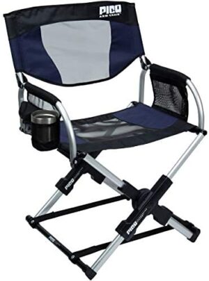 GCI Outdoor Pico Arm Chair Outdoor Folding Camping Chair With Carry Bag