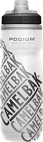 CamelBak Podium Chill Insulated Bike Water Bottle - Easy Squeeze Bottle - Fits Most Bike Cages - 21oz, Race Edition