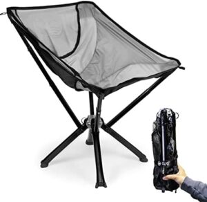 CLIQ Portable Chair - Lightweight Folding Chair for Camping - Supports 300 Lbs - Perfect for Outdoor Adventures - Mist Chair