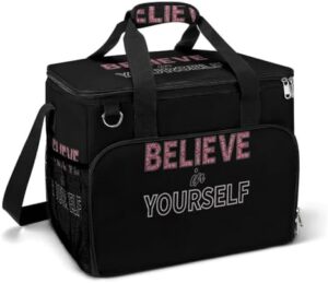 Believe in Yourself Backpack Camping Cooler Leak Insulated Waterproof Portable Cooler Bag with Handle Shoulder Strap