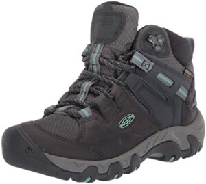 KEEN Women's Steens Mid Height Leather Waterproof Hiking Boots