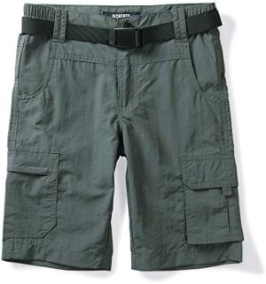 Phorecys Boy's Men's Quick Dry Scout Shorts Outdoor Athletic Hiking Golf Fishing Shorts