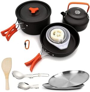 Camping Cookware Mess Kit