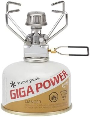 Snow Peak GigaPower Stove, lightweight backpacking stove (GS-100R2-US)