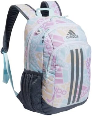 adidas Creator 2 Backpack, Adi Multi Collage/Onix Grey/Almost Blue, One Size