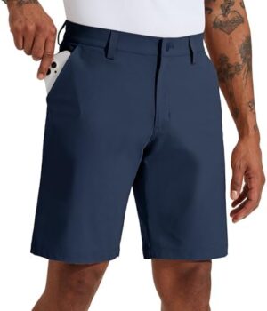 Willit Men's Golf Shorts Stretch Work Dress Shorts Quick Dry Hiking Athletic Casual Shorts with Pockets 10"