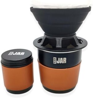 Portable Coffee Maker Set for Travel, Collapsible Silicone, Ideal for Camping and Hiking