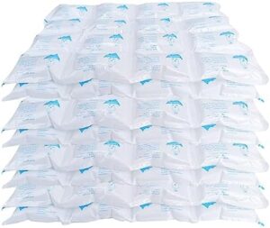 Dry Ice Packs for Shipping Frozen Food, 8 Sheets Reusable Cold Ice Packs for Coolers, Lunch Bag, Flexible Long-Lasting Ice Blanket Sheets for Shipping