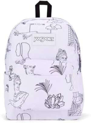 JanSport SuperBreak Backpack - Durable, Lightweight Premium Backpack - Color Me Vaporwave