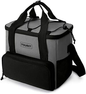 TOURIT Cooler Bag 24/35/46-Can Insulated Soft Cooler Portable Cooler Bag 14.6/24/32L Large Lunch Cooler for Picnic, Beach, Work, Trip