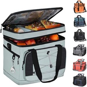 Maelstrom Soft Cooler Bag,Collapsible Soft Sided Cooler,24/30/60/75 Cans Beach Cooler,Ice Chest,Large Leakproof Camping Cooler,Portable Travel Cooler for Grocery Shopping,Camping,Road Trips